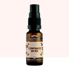 BIOFLORAL Spray Confiance en Soi - Fleurs de Bach Bio