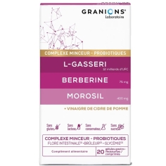 Granions Complexe Microbiote Minceur L‑Gasseri berberine Morosil digestion minceur microbiote