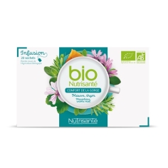 NUTRISANTE BIO Tisane - Infusion Confort de la Gorge (20 sachets)