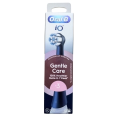 ORAL-B - Lot de 3 Brossettes iO Gentle Care Noir