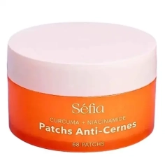 SEFIA - Patchs Anti-Cernes Curcuma+NIacinamide - Atténuer les cernes et poches - 68 patchs