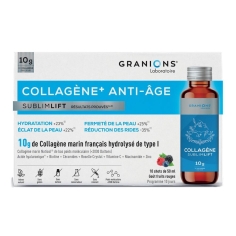 GRANIONS - Collagène Sublimlift - 10 shots de 50ml