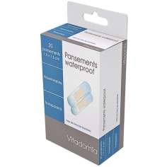VITADOMIA - Pansements Waterproof 1,9 x 7,6 cm - Boite de 20