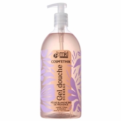 MKL - Gel Douche Surgras Pêche Blanche Bio - 1L