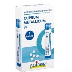 CUPRUM METALLICUM 9CH 3 tubes Boiron
