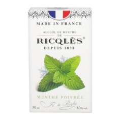 RICQLES Alcool de Menthe Poivrée 30 ml