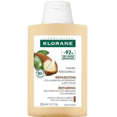KLORANE - Cica-Shampoing Réparation Régénérant et Anti-Casse au Cupuaçu