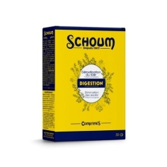 Schoum Digestion Détoxification du Foie - 30 comprimés