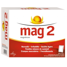 MAG2 - Magnésium - 30 sachets
