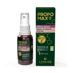 PROPOMAX Spray Doux Gorge Extrait Propolis Bio (30 ml) Lehning