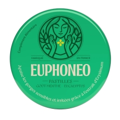 Euphoneo - 50 Pastilles pour Apaiser la Gorge