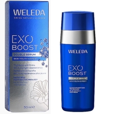 WELEDA - Exo Boost Double Sérum. Raffermit et tonifie pour une apparence plus jeune  - 30 ml