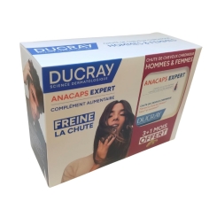 DUCRAY - Anacaps Expert Chute de Cheveux Chronique 90 gélules + 30 offertes