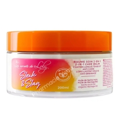LES SECRETS de LOLY - Baume Soin 2 en 1 combine soin et coiffage - Conçu pour fixer durablement les coiffures pour cheveux ondulés, bouclés, frisés et crépus  - 200 ML