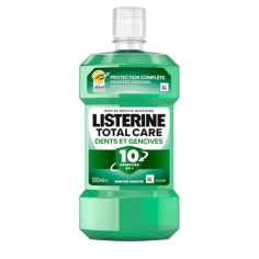 LISTERINE - Bain de Bouche Total Care Dents et Gencives Menthe Fraîche - 500ml