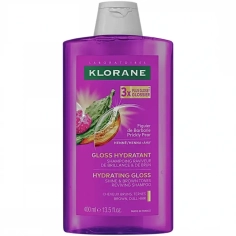KLORANE Gloss Hydratant Shampoing raviveur de brillance et de brun au Figuier de Barbarie 400 ml