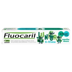 FLUOCARIL Junior Dentifrice Menthe Douce Bi-Fluoré 6-13 ans (75ml)