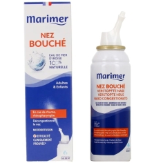 MARIMER Spray nasal Eau de mer Hypertonique Nez Bouché (spray 100 ml)