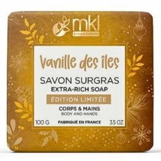 MKL - savon surgras vanille des iles  édition limitée