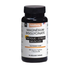 Nat & Form - Bisglycinate de Magnésium 1500mg - 90 gélules