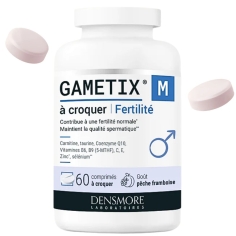 DENSMORE - Gametix F Fertilité Masculine - 60 comprimés. Contribue à une fertilité normale, maintient la qualité spermatique.