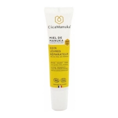 CicaManuka Soin Lèvres Réparateur IAA 15+ Miel de Manuka Bio 15 ml