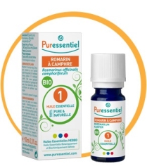 ROMARIN à CAMPHRE Huile Essentielle BIO (10 ml) Puressentiel 