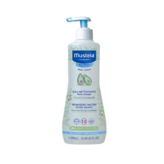 MUSTELA Eau Nettoyante Bébé sans rinçage (500ml) Peaux Normales