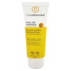 CicaManuka Baume Corps Réparateur IAA 10+ Miel de Manuka Bio 200 ml
