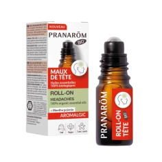 roll on maux de tête aromalgic menthe poivrée effet froid tensions apaisant