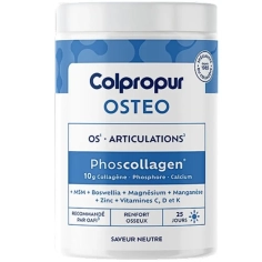 COLPROCUR -Osteoarticulaire Phoscollagen 325gr saveur neutre. Complément nutritionnel complet conçu pour préserver la santé des os et des articulations.