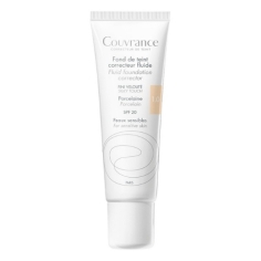AVENE COUVRANCE Fond de teint Fluide PORCELAINE 1.0  SPF 20 (30ml)