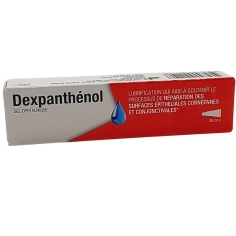 DEXPANTHENOL - Gel Ophtalmique 10 gr - Contribue à protéger et à maintenir l'intégrité de la surface externe de l'oeil. Bausch et Lomb