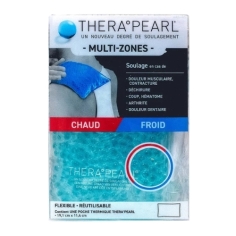 thera pearl multizones compresse chaud froid perle douleur muscle coup hématome