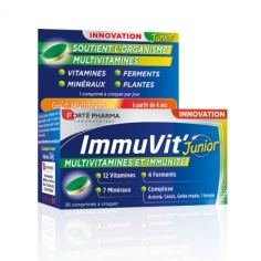 ImmuVit'4G Junior 30 comprimés Forte Pharma