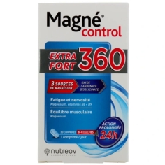 NUTREOV - Magné Control Extra Fort 360 - 30 comprimés