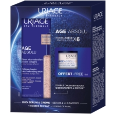 URIAGE - Coffret Age Absolu - Duo Sérum 30ml et Crème 15ml