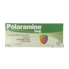 POLARAMINE 2 mg (20 comprimés)