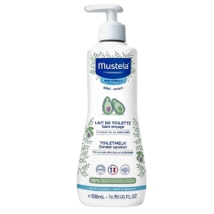 MUSTELA - Lait de Toilette Bébé et Enfant 500 ml