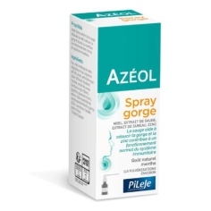 Pileje - Azéol Spray Gorge - Goût Menthe - 15ml