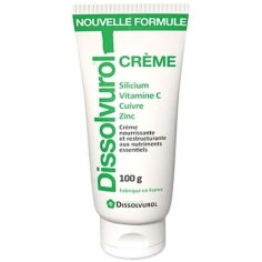DISSOLVUROL - Crème Nourrissante et Restructurante formulée à base d’huile d’amande douce et de nutriments essentiels- 100 gr