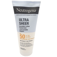 NEUTROGENA - Ultra Sheer Lait Corps Hydratant Invisible SPF50 - 200ml