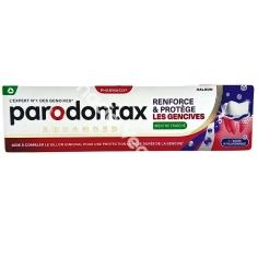 Parodontax Dentifrice Renforce et Protège les Gencives à l'Acide Hyaluronique - tube 75 ml - soin complet des gencives et des dents