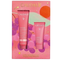 CAUDALIE Coffret Noël VinoHydra Duo Hydratation Intense Crème 60 ml + Gelée 30 ml