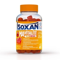 Isoxan Ma Vitalité 4 ans+ - 30 Gummies goût Fruits Rouges