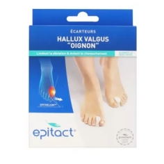 EPITACT - Ecarteurs Hallux Valgus "Oignon" - 2 unités 
