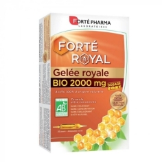 Forté Royal Gelée royale Bio 2000mg (20 ampoules) Forté Pharma