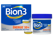 Bion3 Energie 50 plus 30 comprimes vitamines mineraux probiotiques vitalite senior