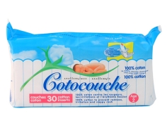 COTOCOUCHE - Paquet de 30 couches 100% Coton - Age 2