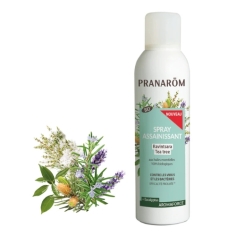 Spray assainissant aromaforce air purifié huiles essentielles tea tree ravintsara désinfection maison